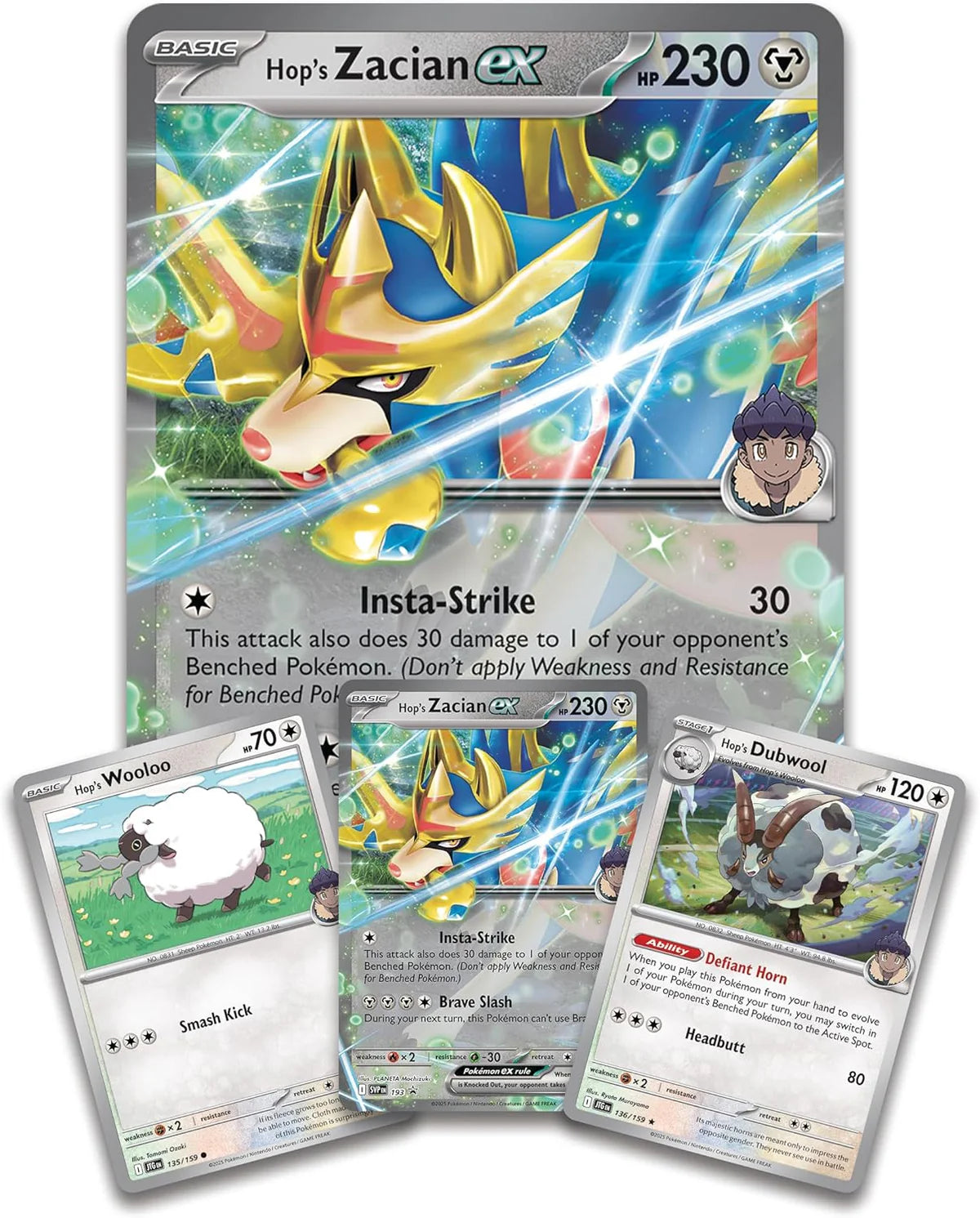 Pokémon TCG: Hop’s Zacian ex Box